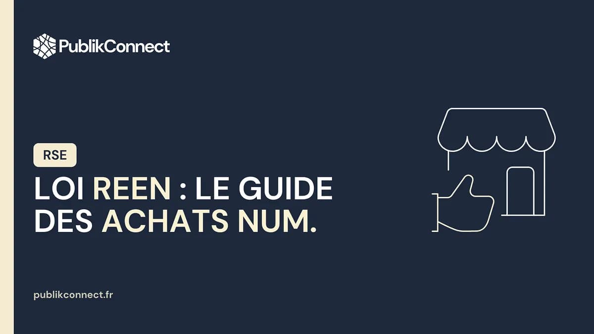 Loi REEN 2026 : Feuille de route numérique responsable